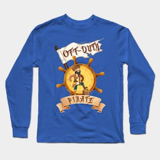 Off-Duty Pirate Long Sleeve T-Shirt